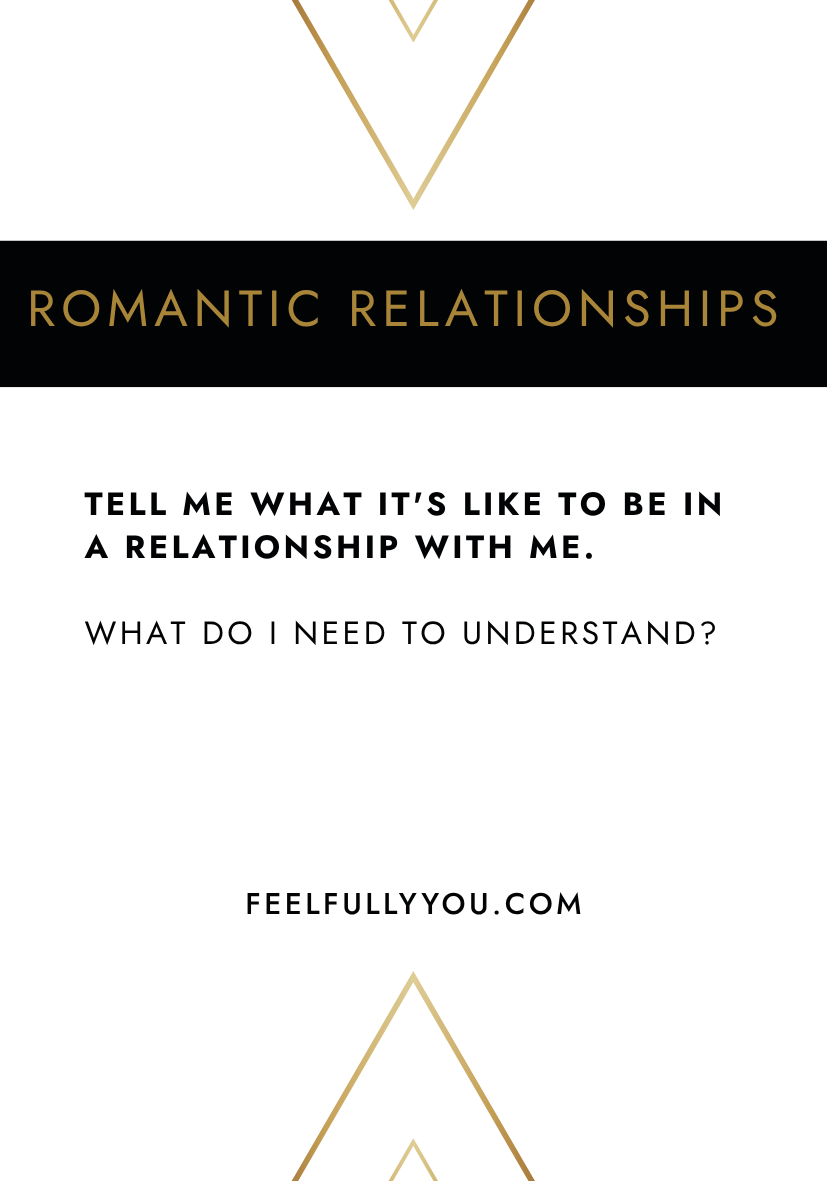 A card from the Intimacy and Communication Cards