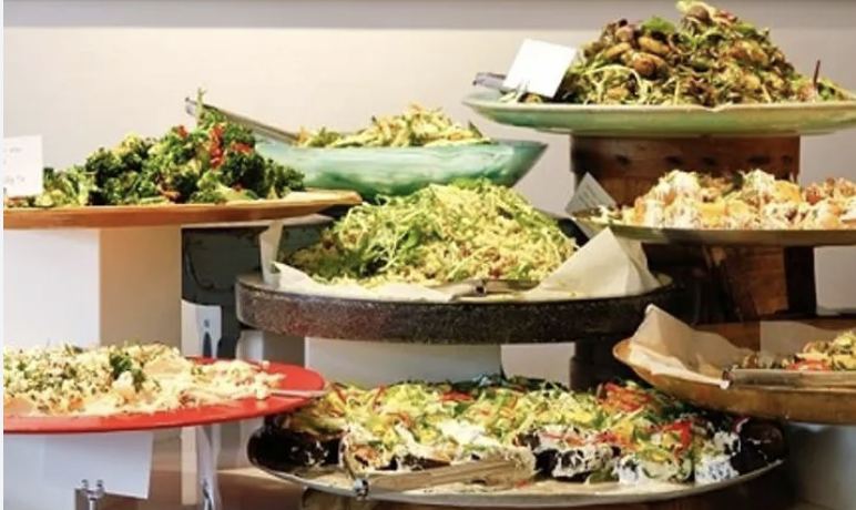 Ottolenghi-style lunch