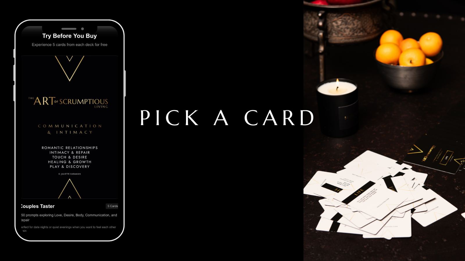 Pick a Card, free taster deck
