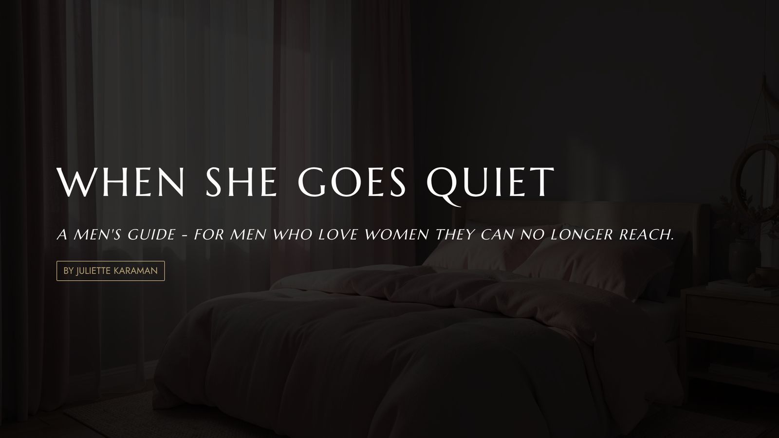 When She Goes Quiet — guide cover